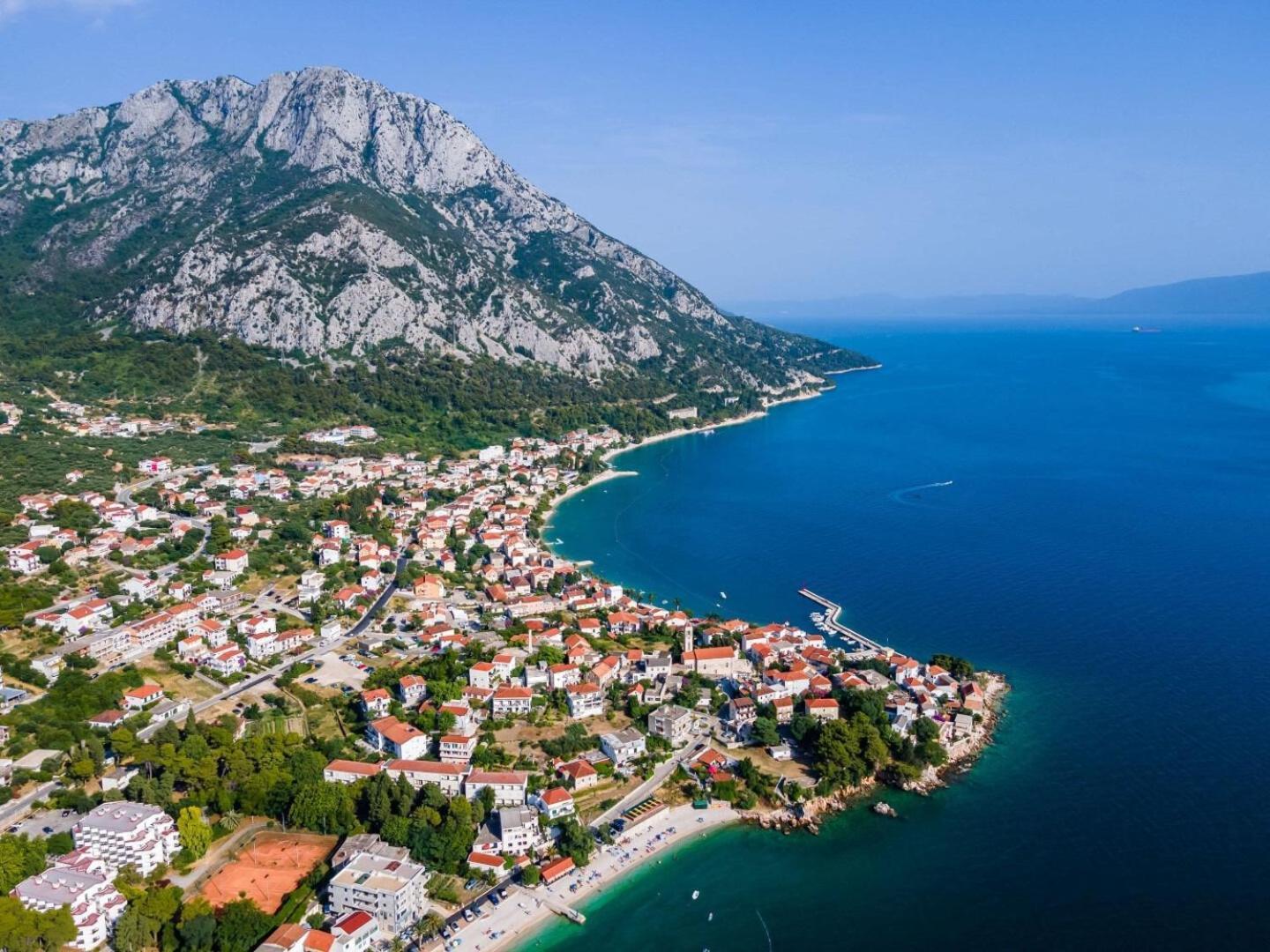 Apartments Biljana Gradac  Buitenkant foto